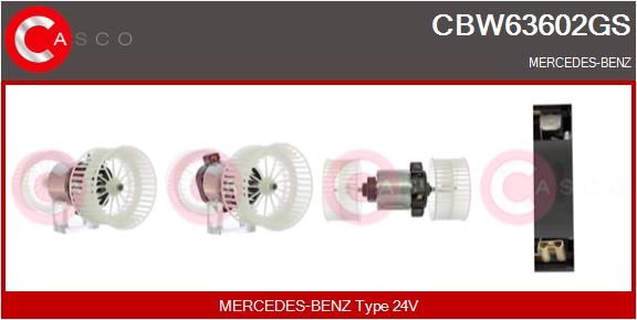 vnitřní ventilátor CBW63602GS