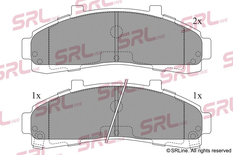 This part match OEM code: 2951