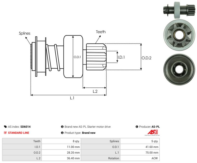 Vabajooks, starter, AS-PL SD6014