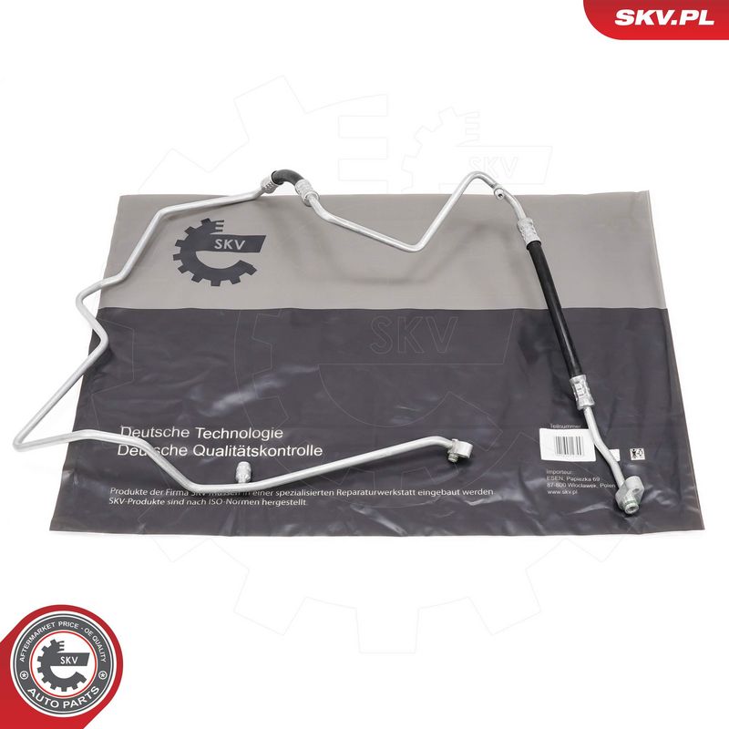 Kõrgsurve-, madalsurvetorustik, kliimaseade, ESEN SKV 54SKV613