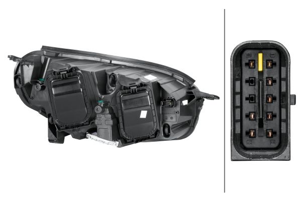 HELLA 1ZS 354 853-051 Headlight