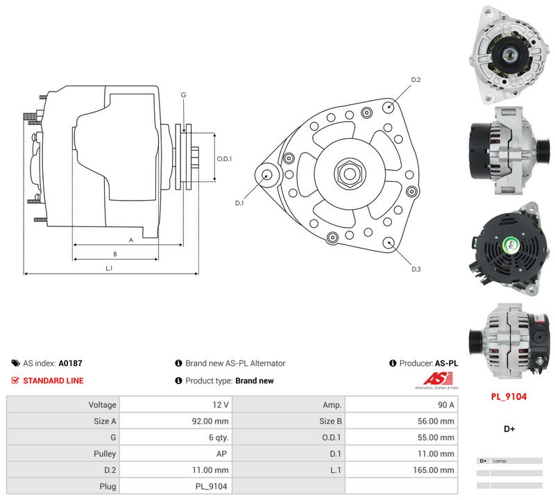 Generaator, AS-PL A0187
