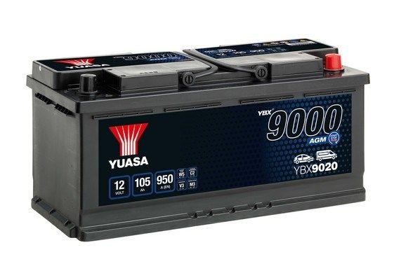 Yuasa Starter Battery YBX9020
