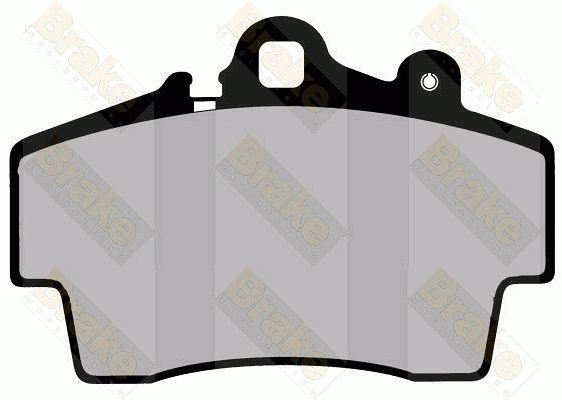 Brake Engineering Brake Pad Set, disc brake PA1257