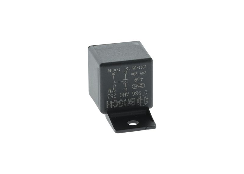 BOSCH 0 986 AH0 253 Реле, робочий струм