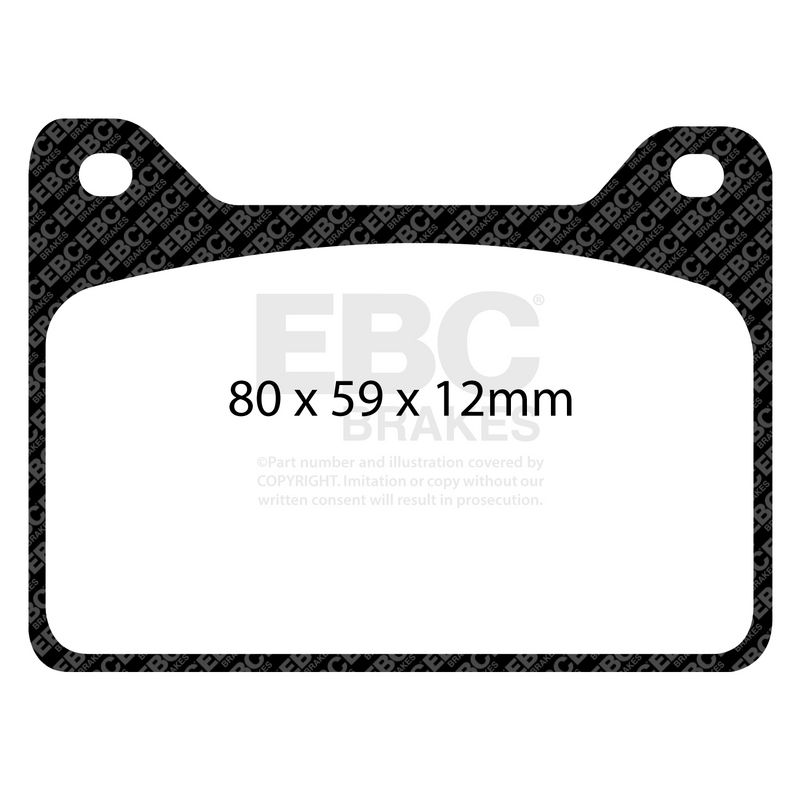 EBC Brakes Remblokkenset, schijfrem DP8057RP1