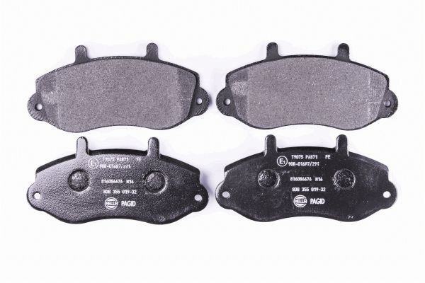 HELLA 8DB 355 019-321 Brake Pad Set, disc brake