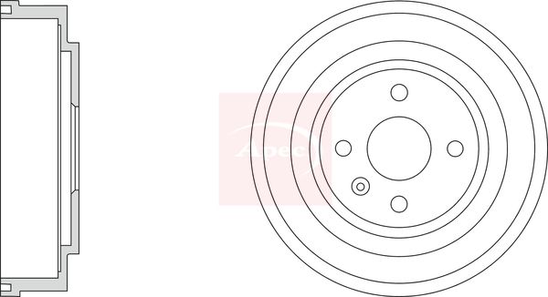 APEC Brake Drum DRM9218