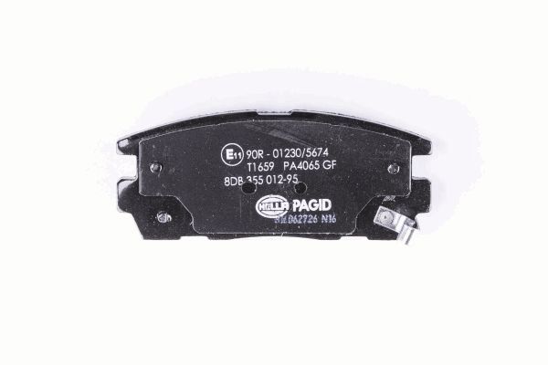 HELLA PAGID 8DB 355 012-951 Brake Pad Set, disc brake