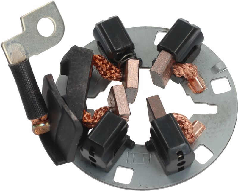 Halter, Kohlebürsten