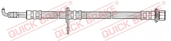 Гальмівний шланг, Quick Brake 59.961