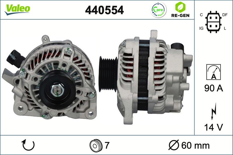 GENERATOR VALEO 440554