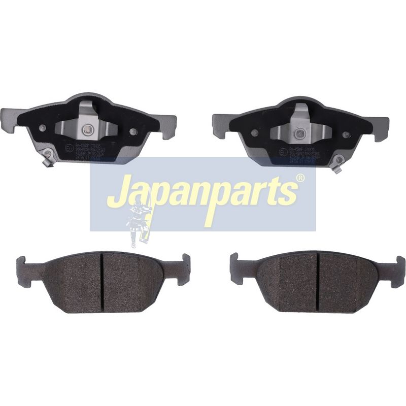 JAPANPARTS Stabdžių trinkelių rinkinys, diskinis stabdys