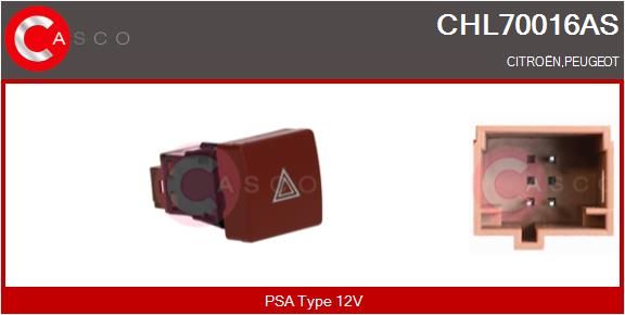 COMUTATOR LUMINI DE AVARIE CASCO CHL70016AS