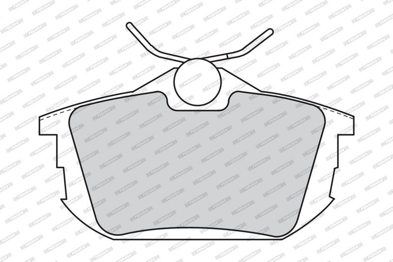 FERODO Plaquettes de frein à disque FDB1095