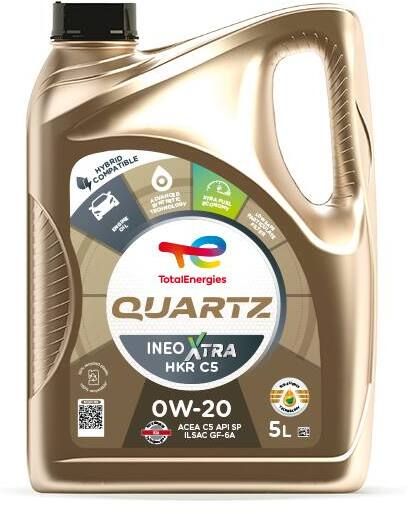 Prekė atitinka OEM kodą: 0W20 QUARTZ INEO XTRA L-LIFE 5L