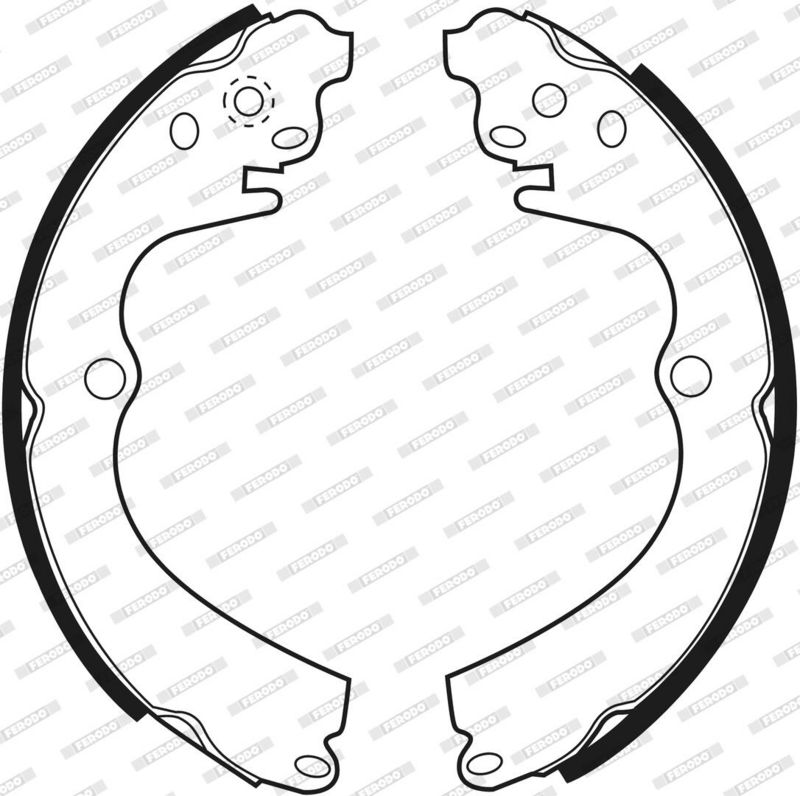 Juego de zapatas de frenos