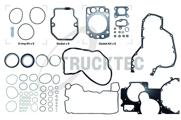 TRUCKTEC AUTOMOTIVE 05.10.031 - Gasket Kit, cylinder head