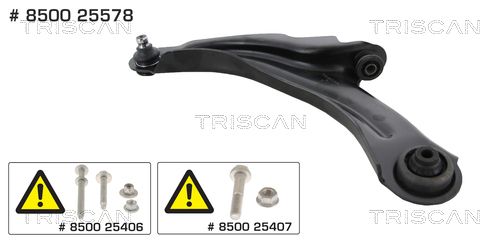 TRISCAN lengőkar, kerékfelfüggesztés 8500 25578