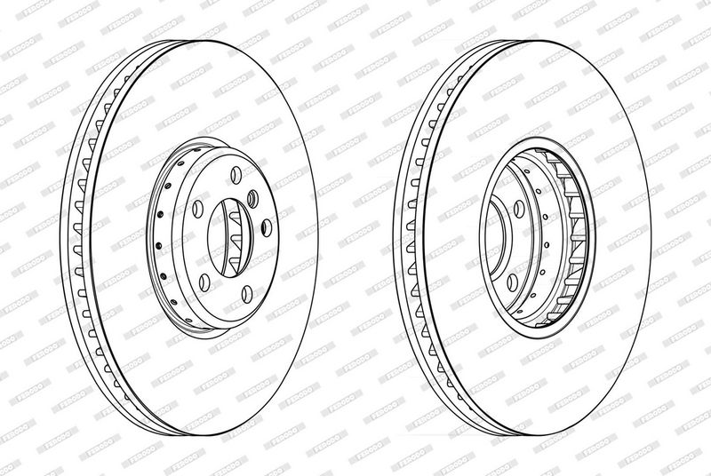 Disc frana DDF2619LVC-1 FERODO
