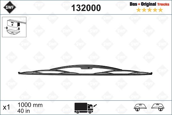 stěrač 1000mm 132.000