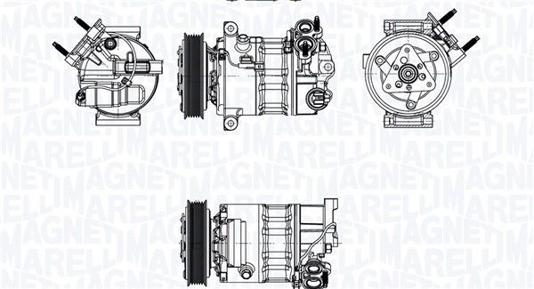 MAGNETI MARELLI Компрессор, кондиционер