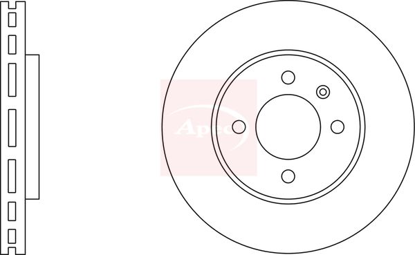 APEC Brake Disc DSK2187