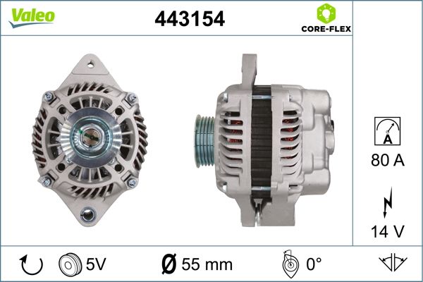 VALEO Dynamo / Alternator 443154