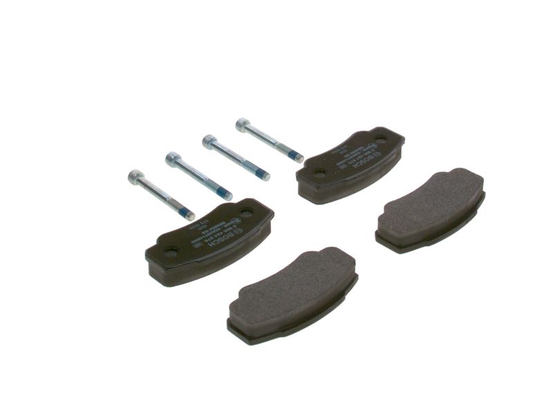 BOSCH 0 986 424 876 Комплект гальмівних накладок, дискове гальмо