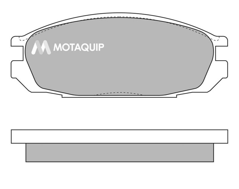 MOTAQUIP fékbetétkészlet, tárcsafék LVXL800