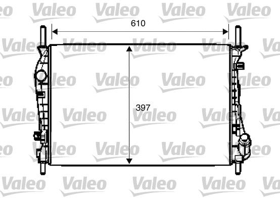 VALEO Radiateur 734696