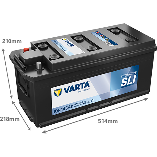 VARTA 643033095K182 Starter Battery