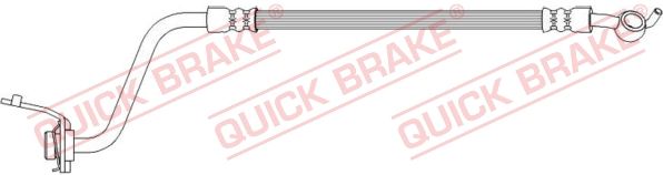 QUICK BRAKE fékcső 50.738