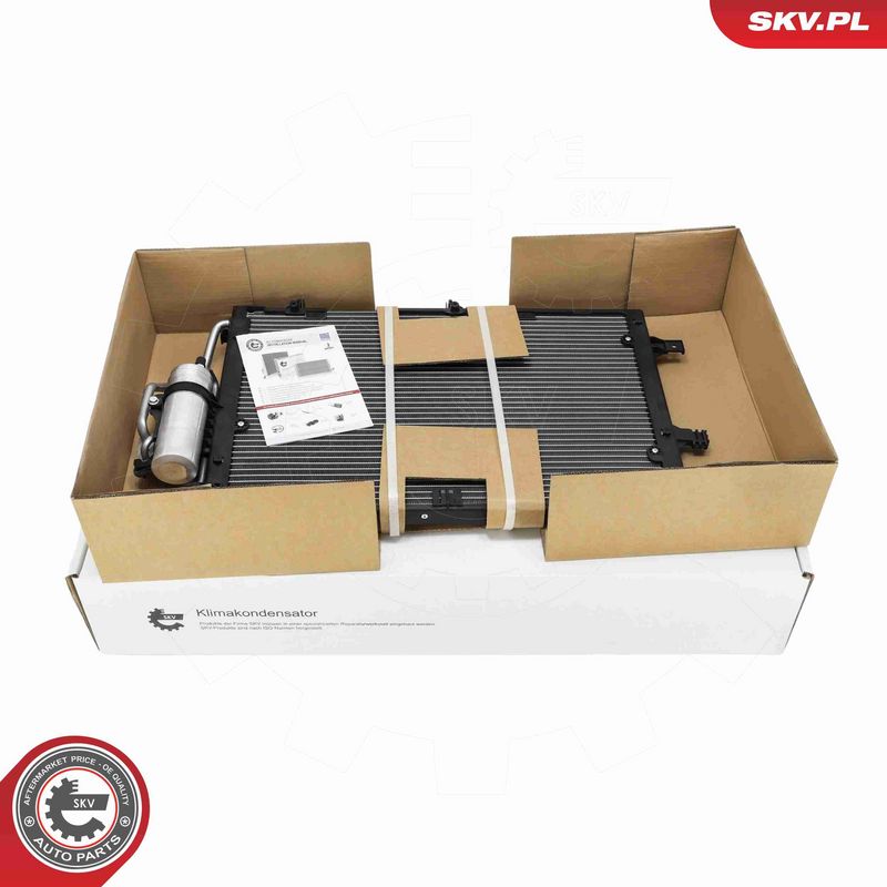 ESEN SKV 86SKV229 Condenser, air conditioning