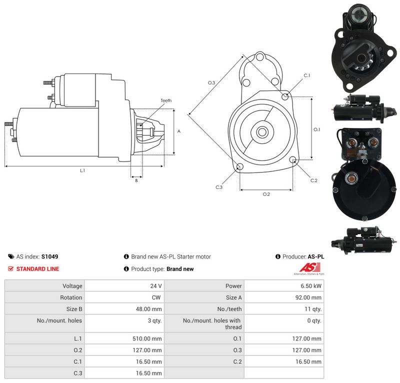 AS-PL S1049 Starter