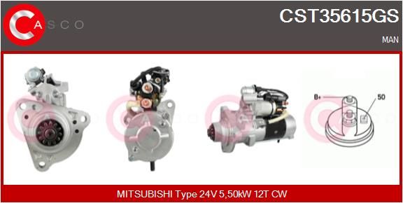 Startér CST35615GS