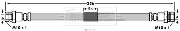 BORG & BECK fékcső BBH7747