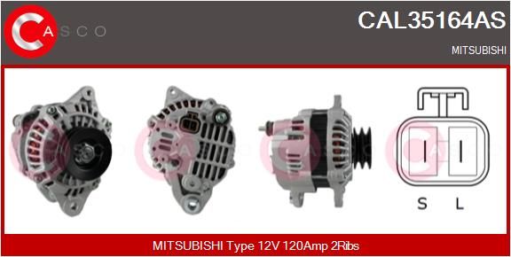 Генератор, Casco CAL35164AS