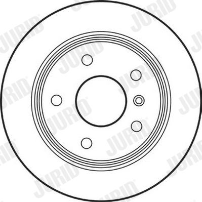 Гальмівний диск, Jurid 562149JC
