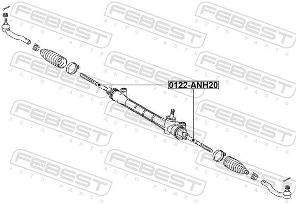 FEBEST 0122-ANH20 Inner Tie Rod