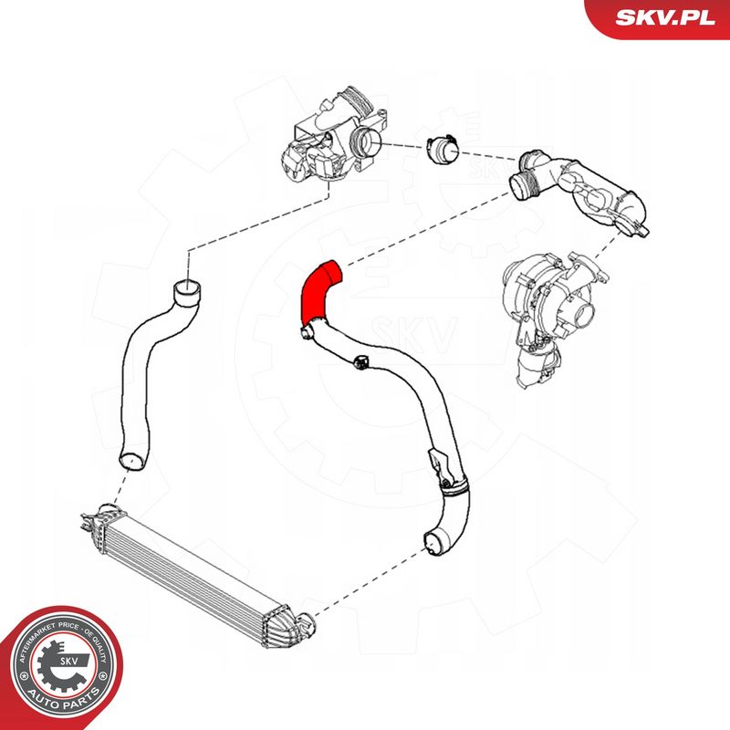Laadimisõhu voolik, ESEN SKV 43SKV151