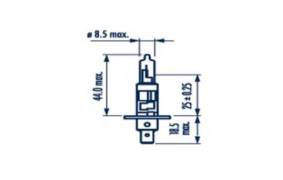 NARVA 486303000 Bulb, spotlight