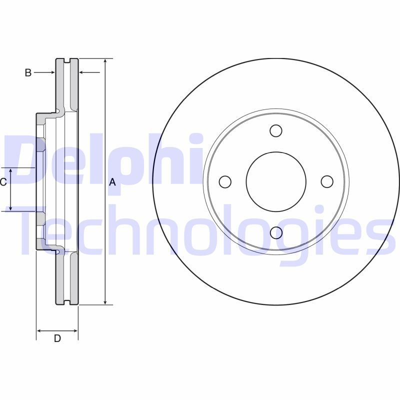 Автозапчасть DELPHI BG4953C