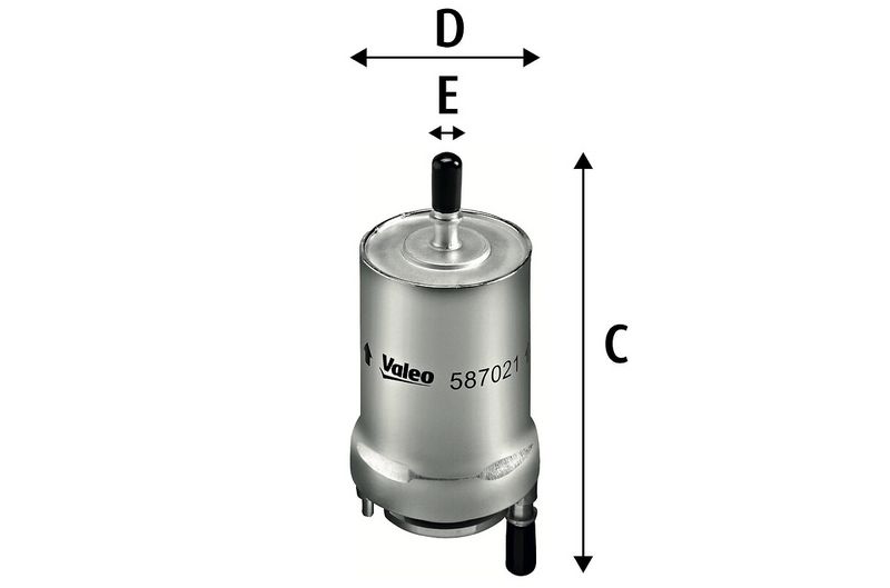 Palivový filtr 587021