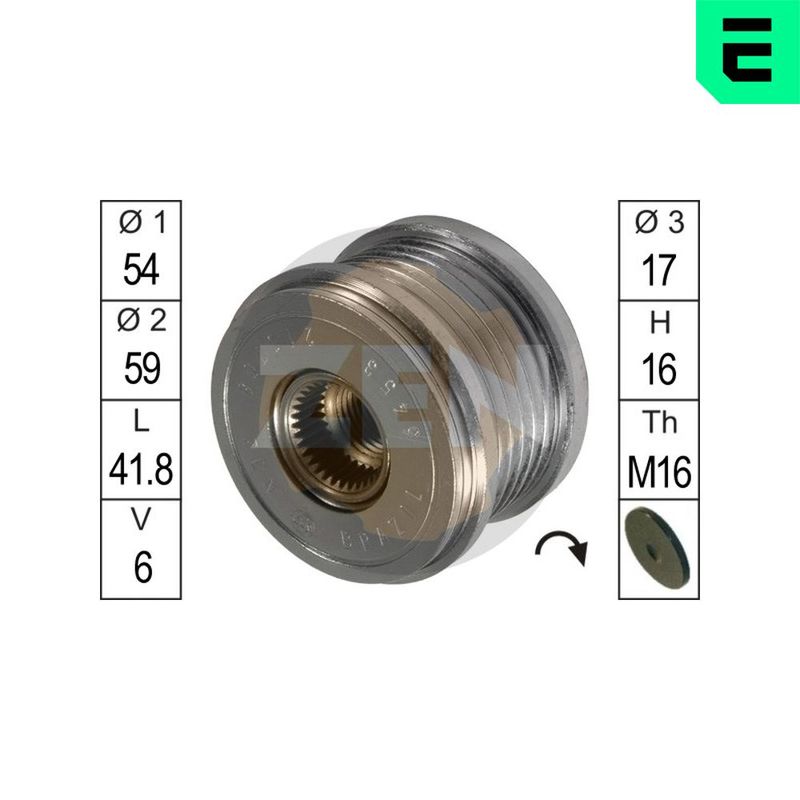 Механізм вільного ходу генератора, Era ZN5453