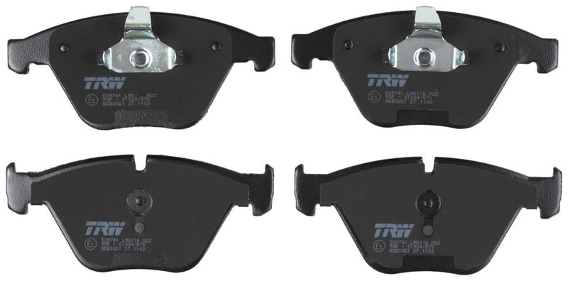 TRW GDB2021 Brake Pad Set, disc brake