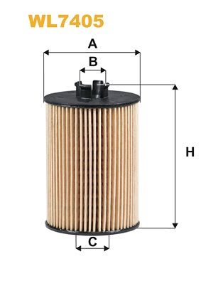 Оливний фільтр, Wix Filters WL7405