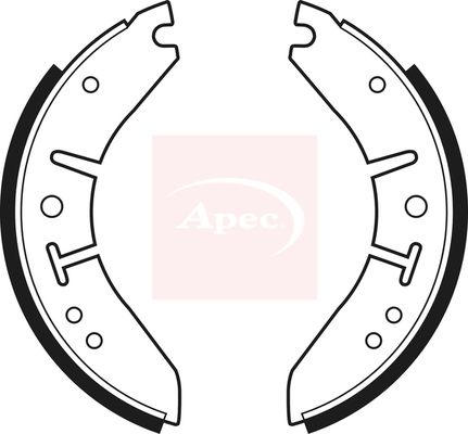 APEC Brake Shoe Set SHU132
