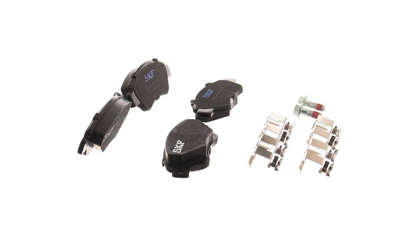SKF VKBP80037 Комплект гальмівних накладок, дискове гальмо