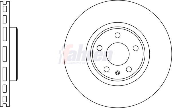 Fahren Brake Disc FBD6751